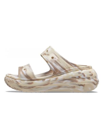 Crocs Pantoletten "Classic" in Beige