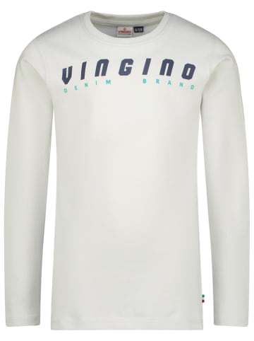 Vingino Koszulka "Logo" w kolorze szarym