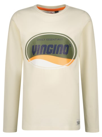 Vingino Koszulka "Vior" w kolorze kremowym