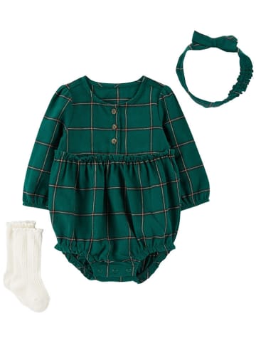 carter's 3-delige outfit groen