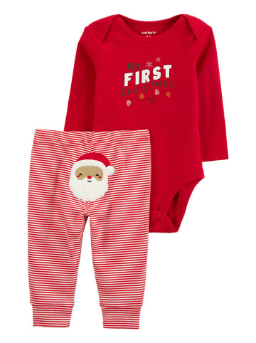 carter's 2-delige outfit rood