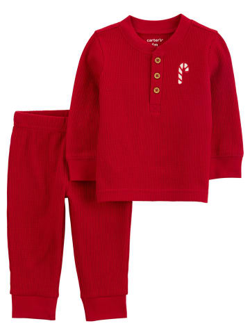 carter's 2-delige outfit rood