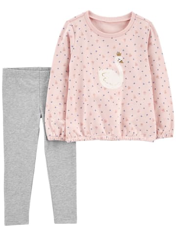carter's 2-delige outfit lichtroze