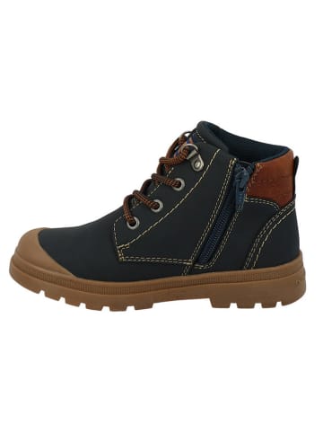 Tom Tailor Boots bruin/donkerblauw