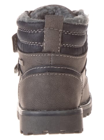 Tom Tailor Leren boots grijs