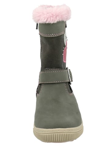 Tom Tailor Boots in Khaki/ Rosa