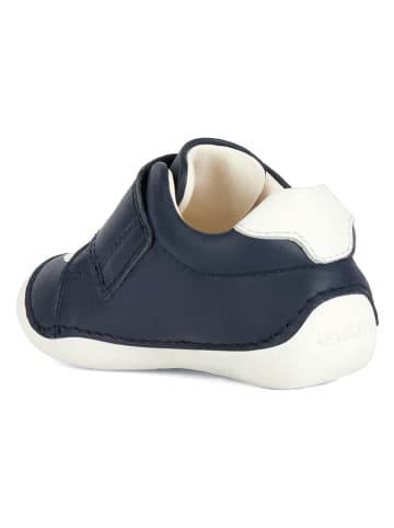 Geox Skórzane buty "Tutim" w kolorze granatowym do raczkowania