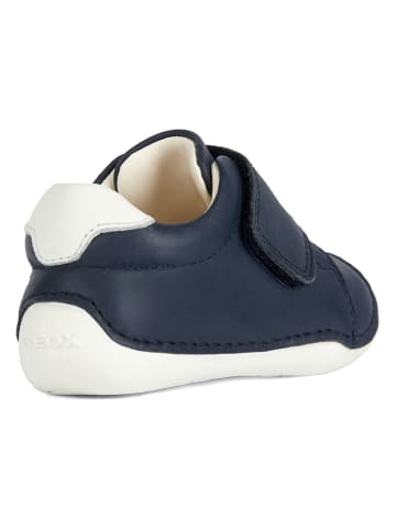 Geox Skórzane buty "Tutim" w kolorze granatowym do raczkowania