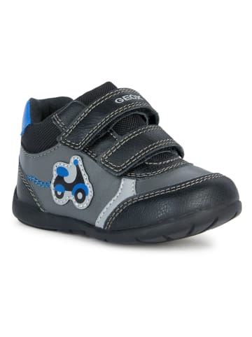 Geox Sneakersy "Elthan" w kolorze czarno-szarym