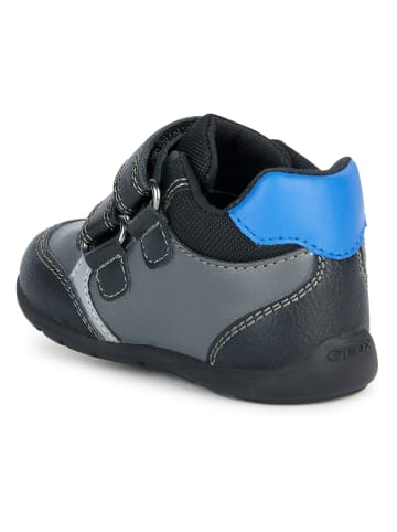Geox Sneakersy "Elthan" w kolorze szaro-czarnym