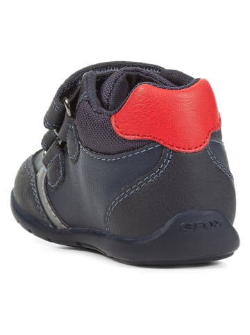 Geox Sneakersy "Elthan" w kolorze granatowo-czarnym