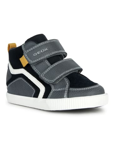 Geox Skórzane sneakersy "Kilwi" w kolorze szarym