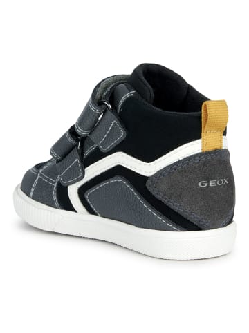 Geox Leder-Sneakers "Kilwi" in Grau