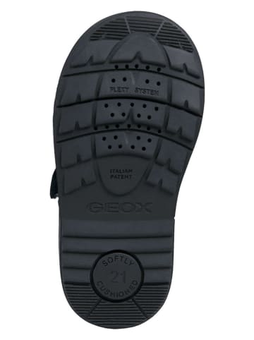 Geox Leder-Boots "Hynde" in Dunkelblau