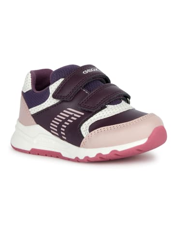 Geox Sneakersy "Pyrip" w kolorze fioletowo-jasnoróżowym