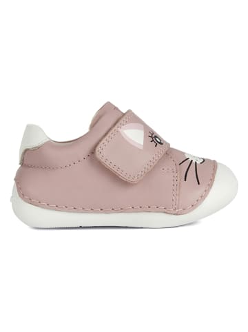 Geox Leren kruipschoenen "Tutim" lichtroze