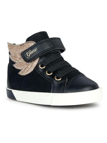 Geox Leren sneakers "Kilwi" zwart