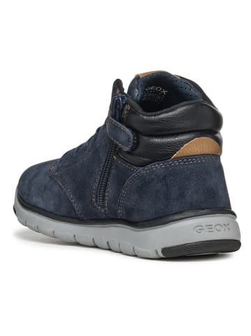 Geox Leren sneakers "Xunday" donkerblauw