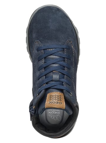 Geox Leren sneakers "Xunday" donkerblauw