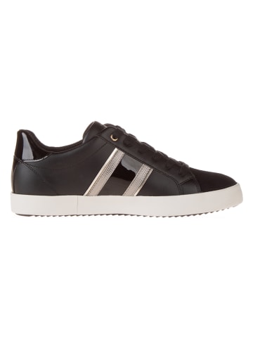 Geox Leren sneakers zwart