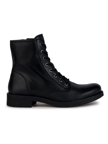 Geox Leren boots "Rawelle" zwart