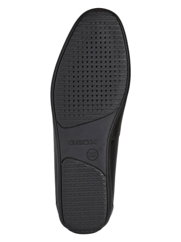 Geox Leren mocassins "Ascanio" zwart