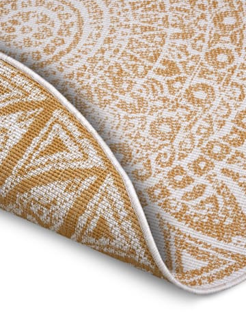 freundin HOME COLLECTION Outdoor-Wendeteppich "Lilja" in Ocker/ Creme