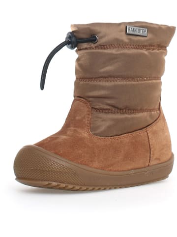 Naturino Leder-Winterboots in Hellbraun