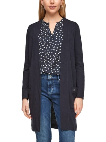 s.Oliver Cardigan in Dunkelblau