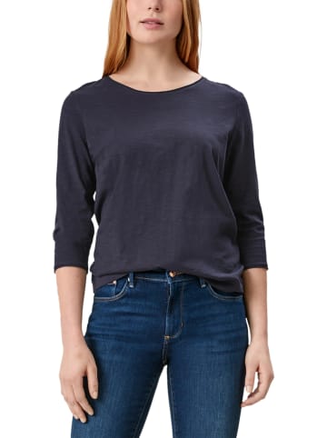 s.Oliver Longsleeve donkerblauw