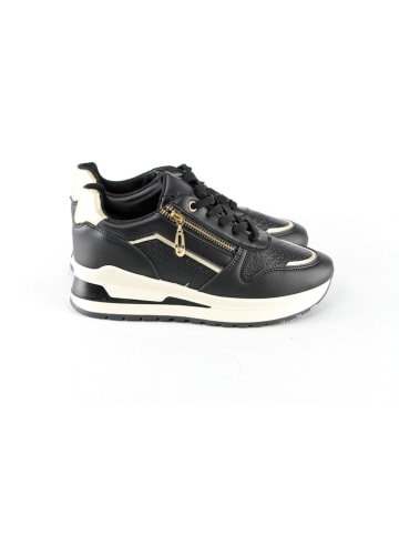 Sixth Sens Sneakers in Schwarz/ Gold