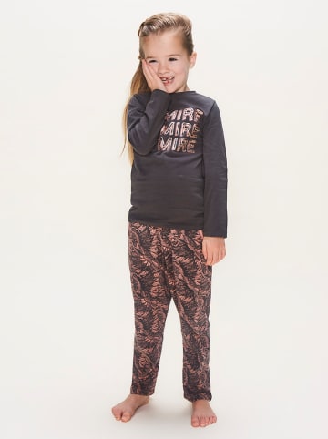 Charlie Choe Pyjama "Wild nights" in Grau