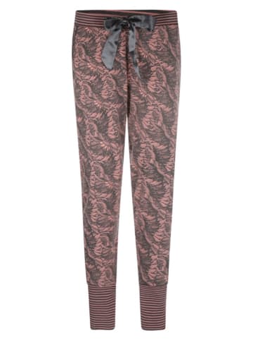 Charlie Choe Spodnie piżamowe w kolorze jasnoróżowym