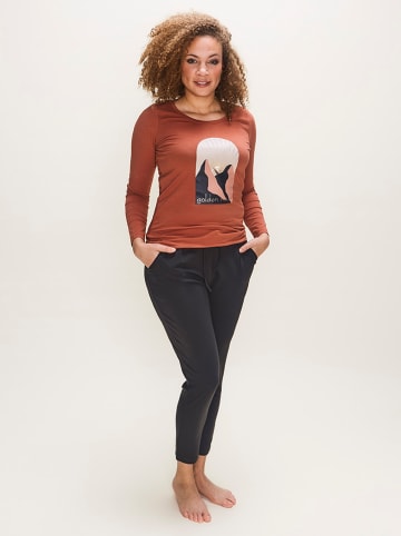 Charlie Choe Pyjama-Hose "Wild nights" in Grau