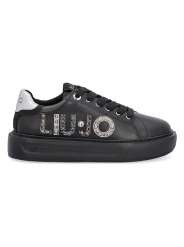 Liu Jo Leren sneakers zwart