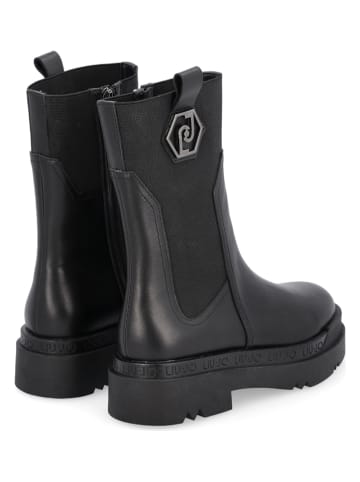 Liu Jo Leren boots zwart