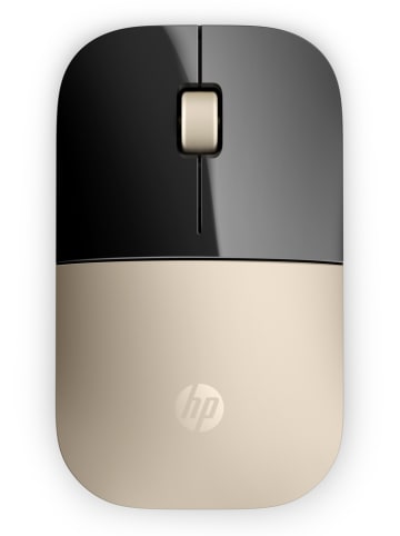 HP Kabellose Maus "Z3700" in Schwarz/ Gold