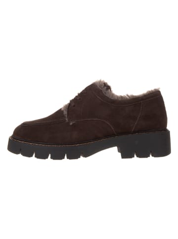 Caprice Leren enkelboots bruin