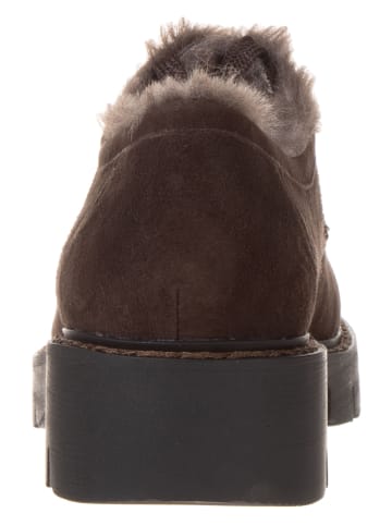 Caprice Leren enkelboots bruin