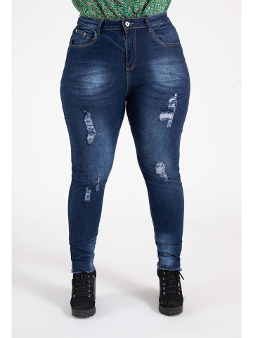 POMME ROUGE Jeans - Regular fit -  in Dunkelblau