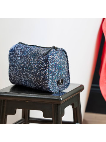 CXL by Christian Lacroix Kosmetyczka w kolorze granatowo-białym - 24 x 15 x 10 cm