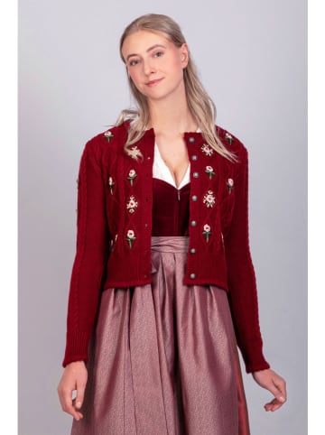 Edelnice Cardigan "Lucia" in Bordeaux