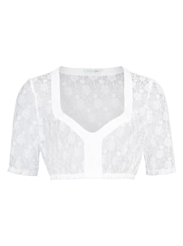 Alpenfee Dirndlblouse "Susi" wit