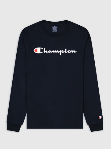 Champion Longsleeve in Dunkelblau