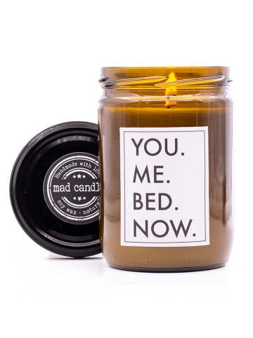 Mad Candle Duftkerze "You Me Bed Now" in Braun - 360 g