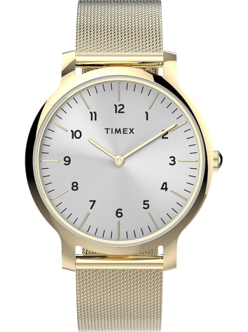 Timex Kwartshorloge "Norway" goudkleurig