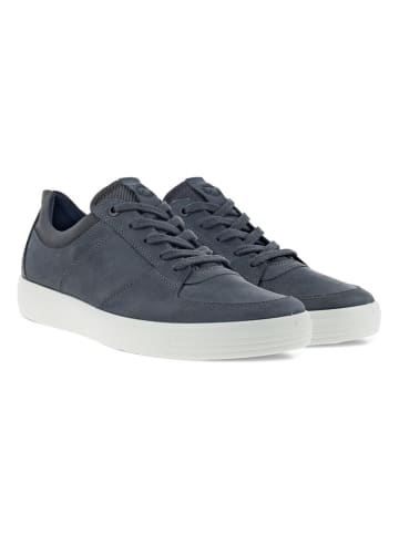 Ecco Leren sneakers donkerblauw