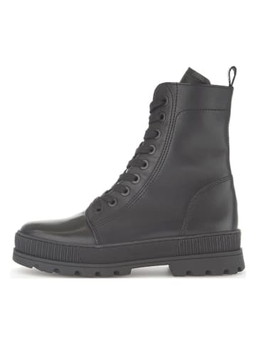 Gabor Leder-Boots in Anthrazit
