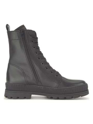 Gabor Leder-Boots in Anthrazit