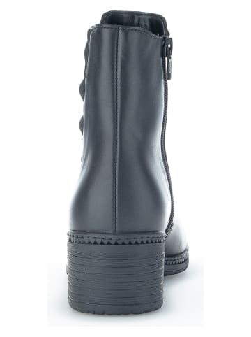 Gabor Skórzane botki w kolorze czarnym